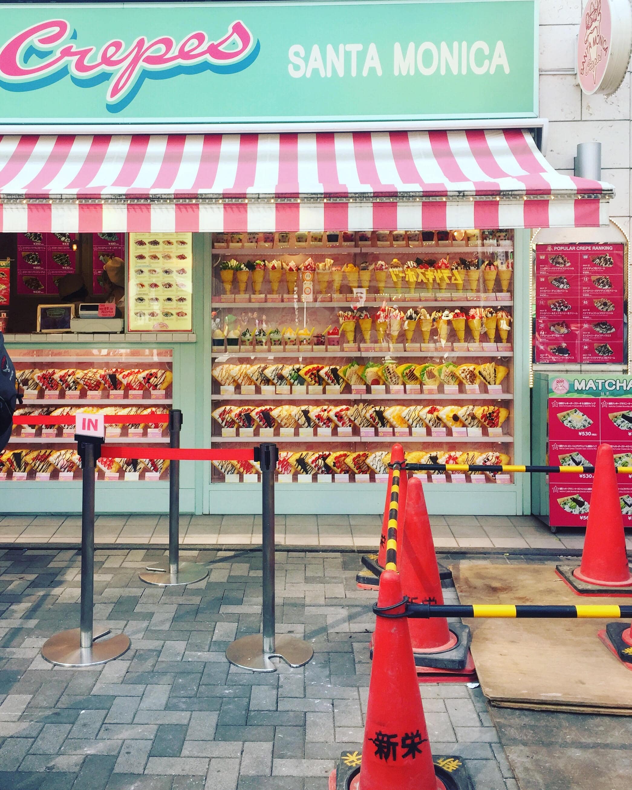 harajuku crepes - Japan with Kids