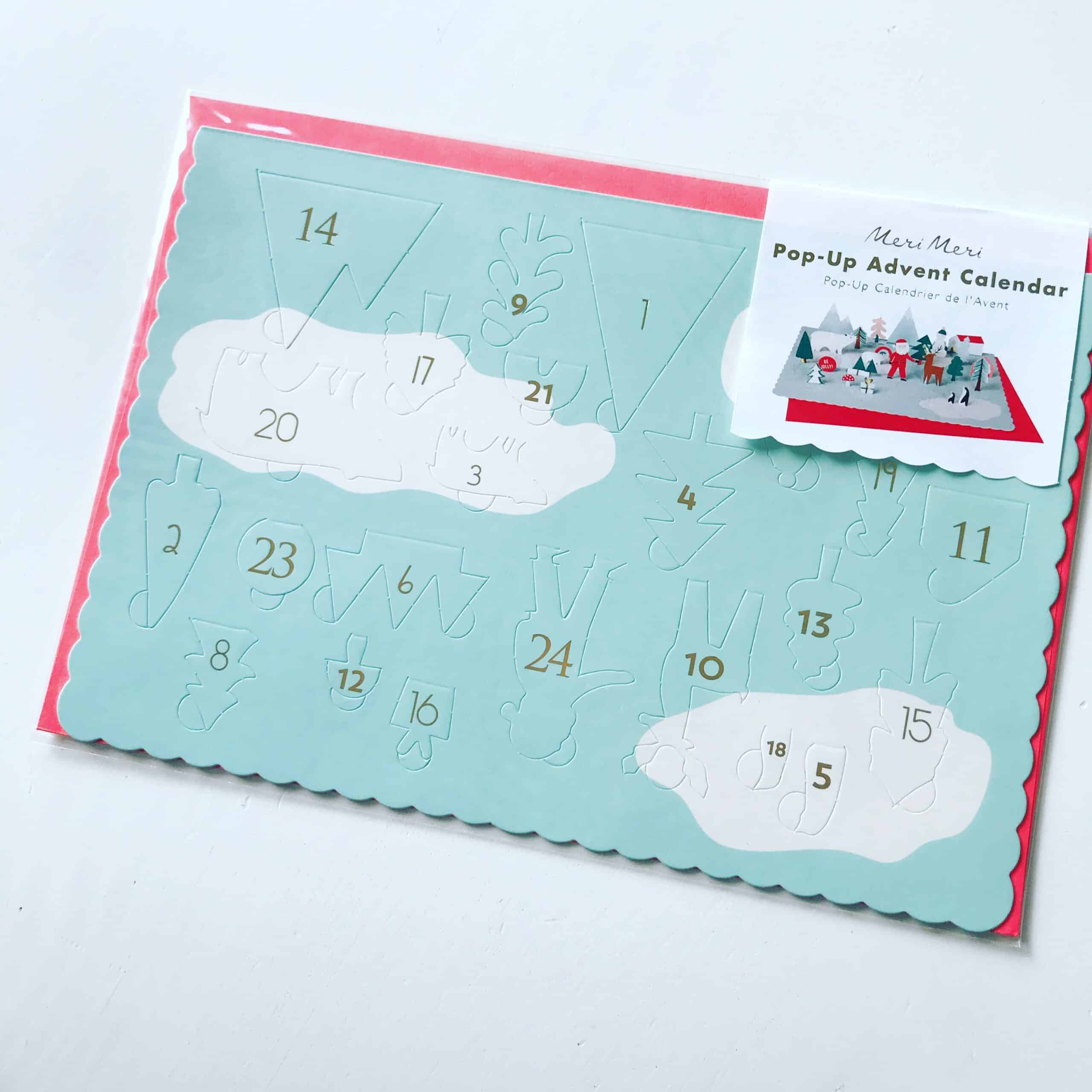 advent calendar tokyu hands - Japan with Kids