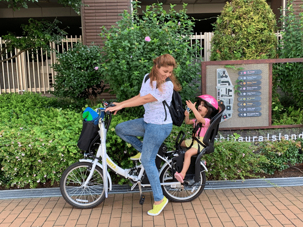 womens bike with baby seat